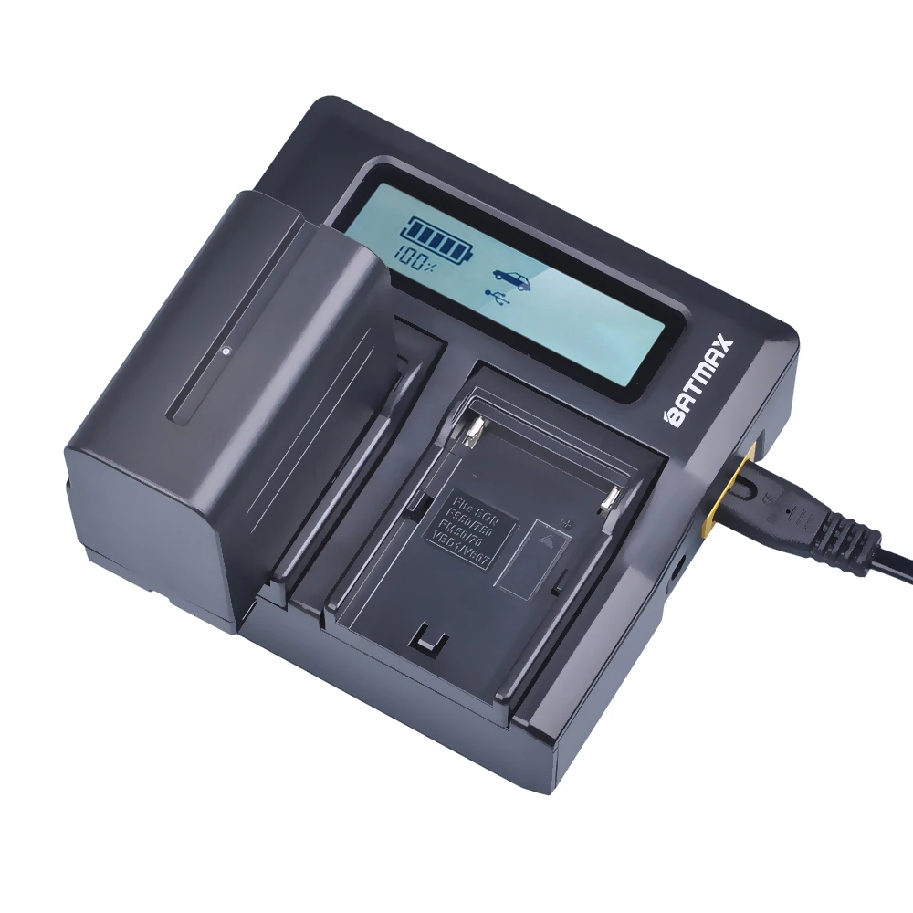 Зарядное устройство для Sony F975 F970 F960 F950MC1500C 190P 198P 4 шт.|battery np-f970|f970 batterybattery f970 |