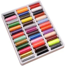 Набор из 39 цветов 402 тонкая швейная нить для ручной швейной промышленной машины