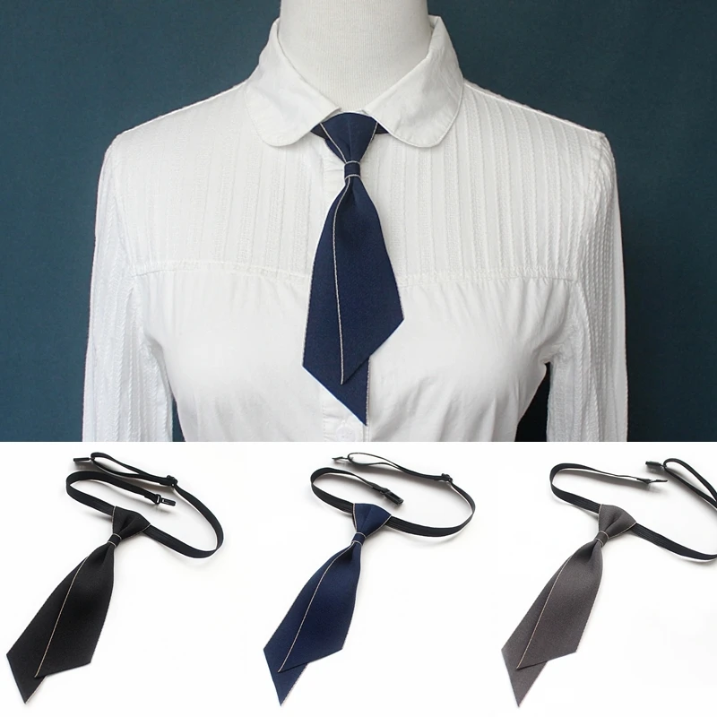 collar shirt with bow tie