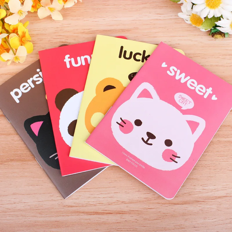 Cute Cartoon creative mini notebook/student DIY diary