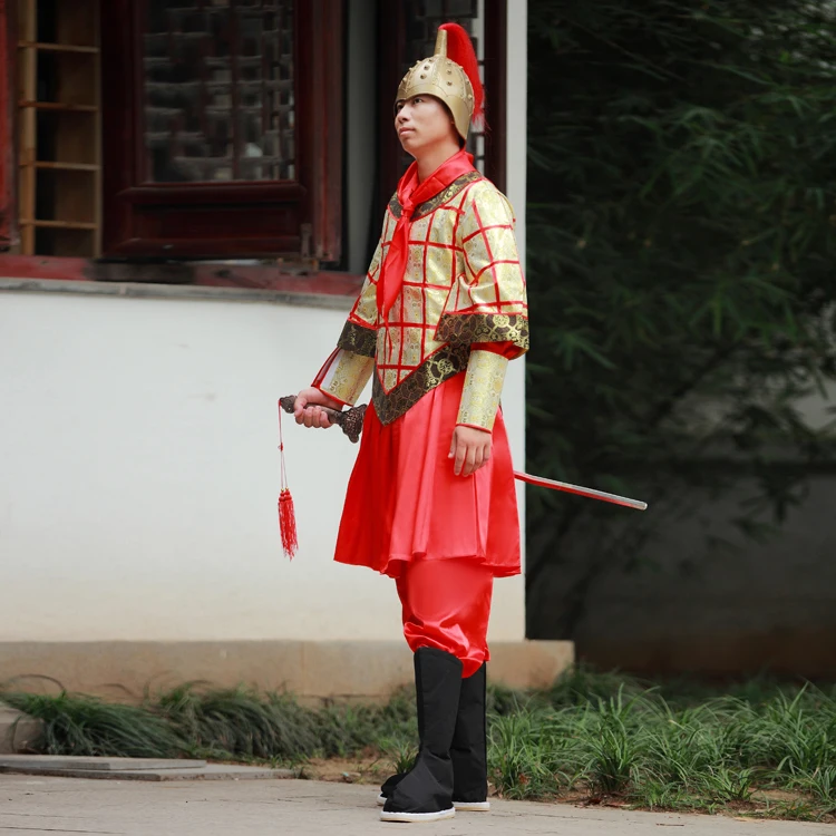 High-grade Costume Soft Armor Clothing General Qin Soldiers 