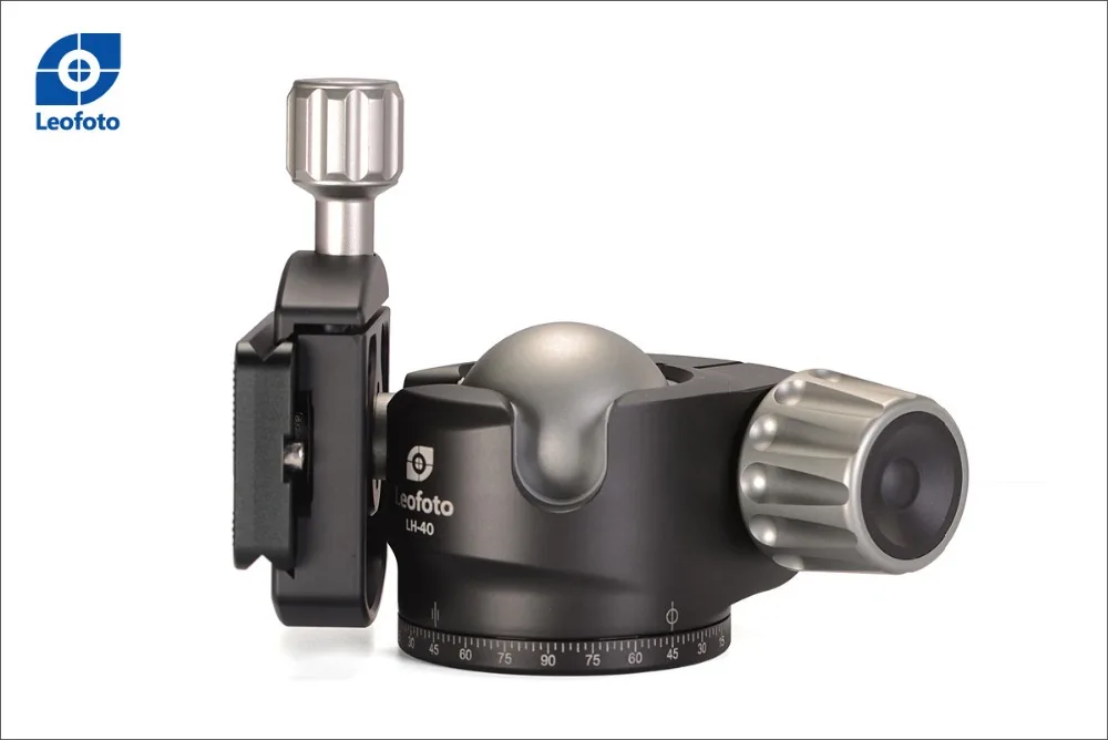 Aluminum Alloy Camera Tripod Ball Head low profile LH-40 compatible for Gitzo for Manfrotto Sunwayfoto tripod XB-44 RRS BH-40
