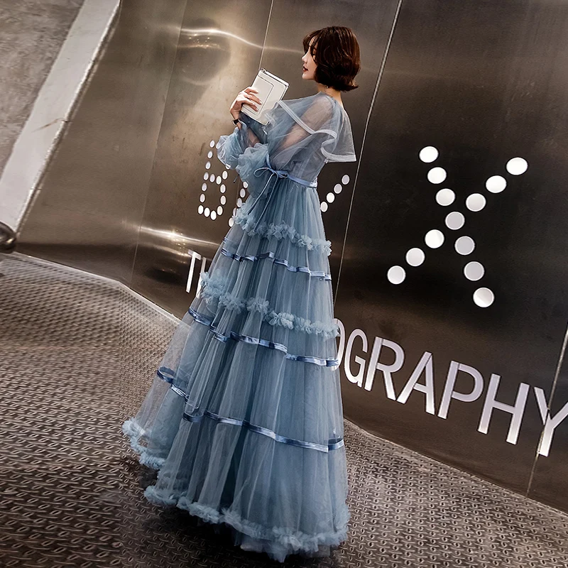

2019 Evening Dresses 2019 Prom Dresses Quinceanera Robe Applique Midi Gala Dress Celebrity Graduation Party Dress 2019 TS1147