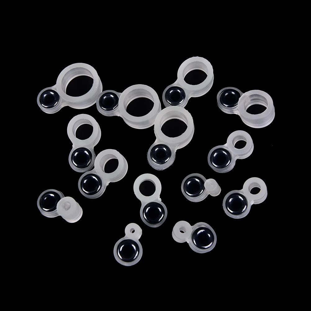22Pcs Silicone Fishing Guide Ring Fishing Rod Wire Ring Fishing Line