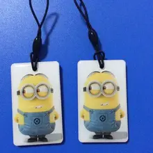 T5577 из хрустальной эпоксидной карты Этикетка брелоки с RFID брелок для ключей 30 шт./лот