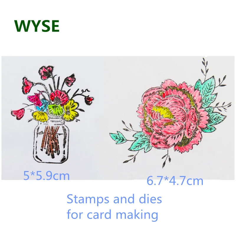 FLOWER STAMP AND DIE 
