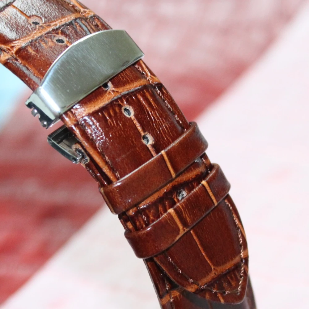24mm Straps For Hours Brown All Genuine Leather Uni Watch Band 24mm-straps-for-hours-brown-all-genuine-leather-uni-watch-band