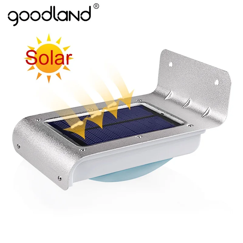 

LED Solar Light Outdoor LED Solar Lamp Waterproof Sound Sensor Solar Powered Wall Lamp Energy Saving For Garden Decoration