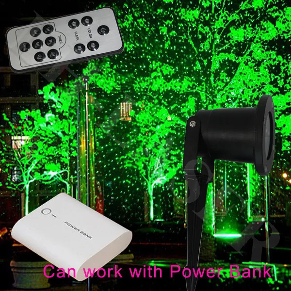 Green Landscape Starry Sky Outdoor Laser Light Show Projector