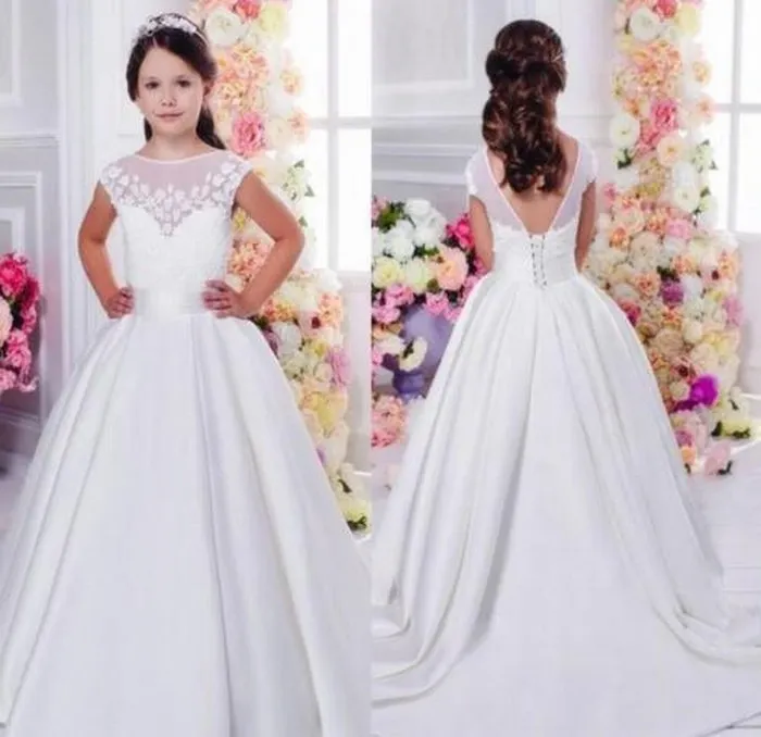 

Flower Girl Dress Communion Party Prom Princess Pageant Bridesmaid Wedding ytz302
