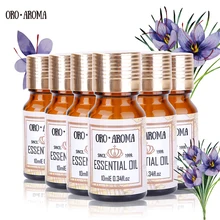 Słynna marka oroaroma igła sosnowa majeranek goździk Angelica arganowy wieczór wiesiołka olejki eteryczne opakowanie do kąpieli Spa 10ml * 6