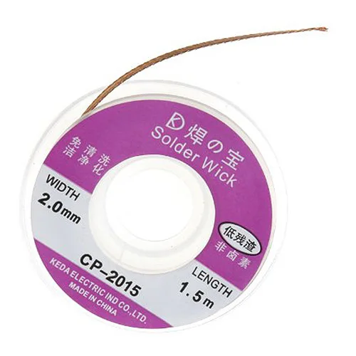 

IMC Hot 5ft/1.5M 2.0mm Desoldering Braid Solder Remover Wick