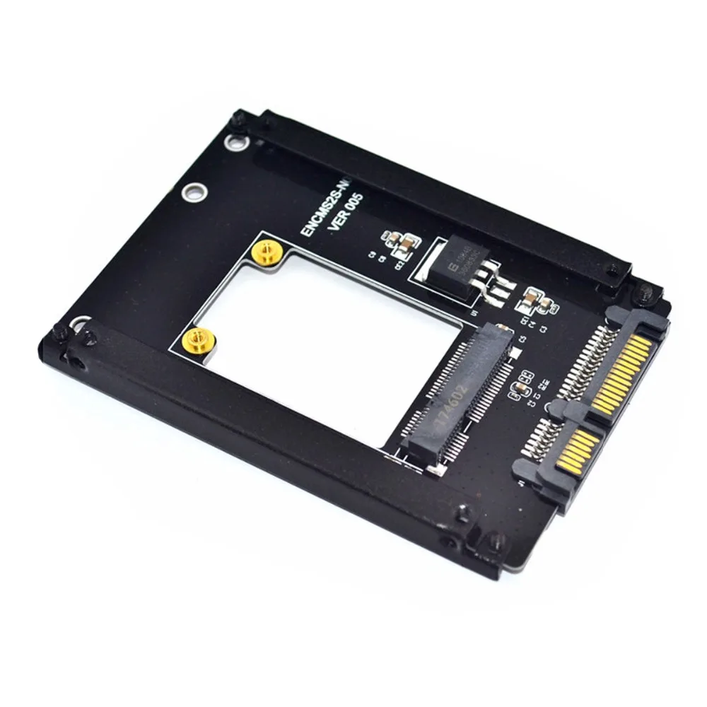 AEROFARA mSATA-SATA адаптер настольный minSATA для SATA3.0 22PIN M.2 SSD PCI-E 6 Гбит/с Твердотельный