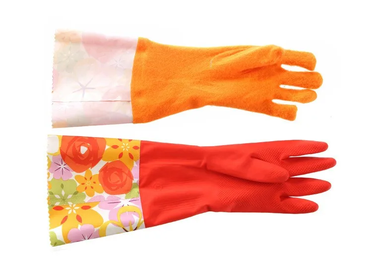 Водонепроницаемые бытовые перчатки для мытья посуды резиновые перчатки для очистки воды от пыли