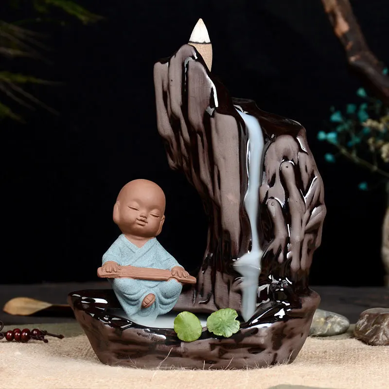 

2019 Real Quemador Incienso Large Back Censer Ceramic Antique Picked Aromatherapy Furnace Ornamental Ta Tea Furnishing Articles