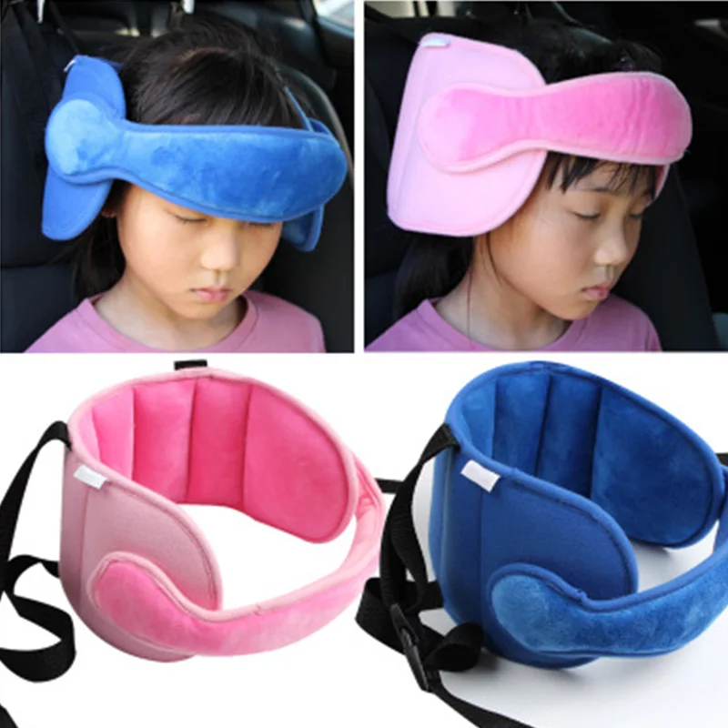 

Car Headrest Neck Pillow Child Safety Seat Headrest Baby Head Fixing Belt Anti-head Protection Belt Car Interior Modeling