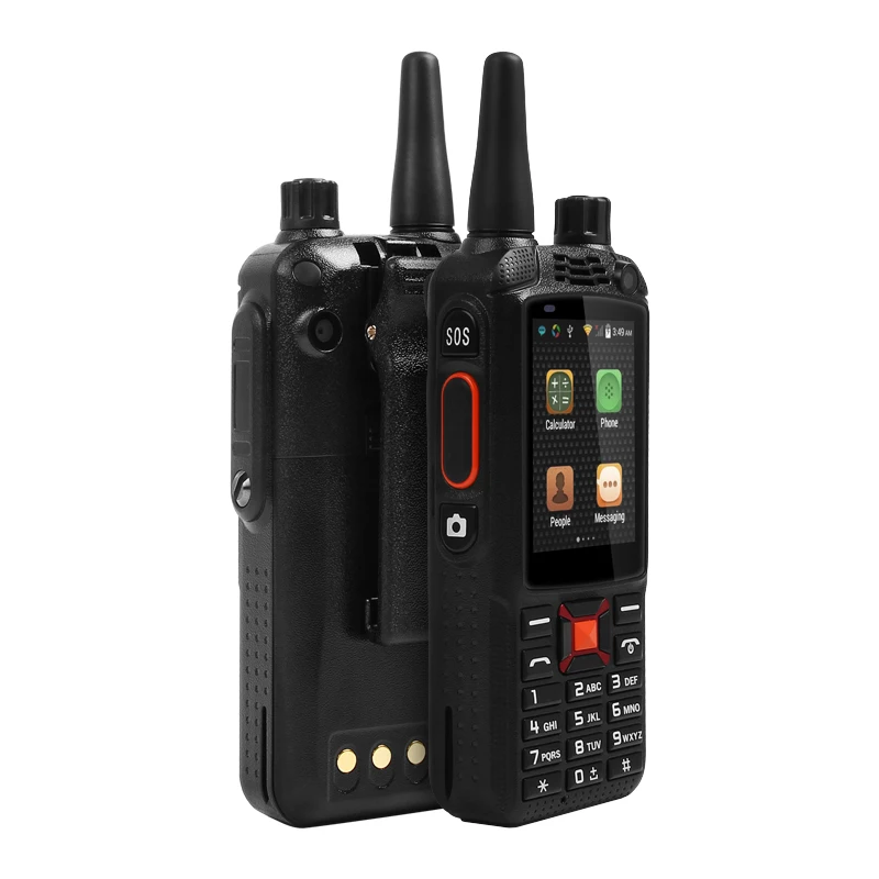 Обновления F22 + Dual SIM WCDMA Zello PTT сеть 3G Walkie Talkie Радио Android мобильного телефона 2 4 Inch