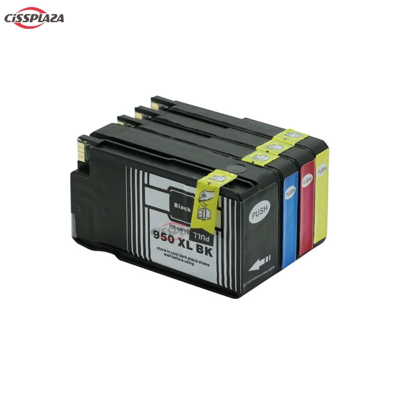 CISSPLAZA 4 Совместимые чернила 950 951XL для HP OfficeJet Pro 8100 8600 8650 8630 Pro8610 8620 8680 8615 8625 Plus с