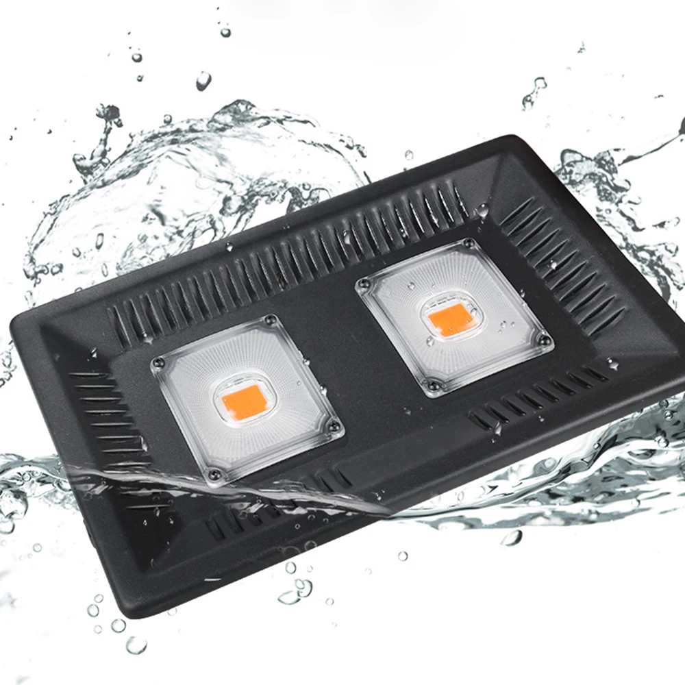 ETONTECK бренд LED grow light 100 Вт/200 Вт/300 Вт полный спектр для комнатных теплиц растут