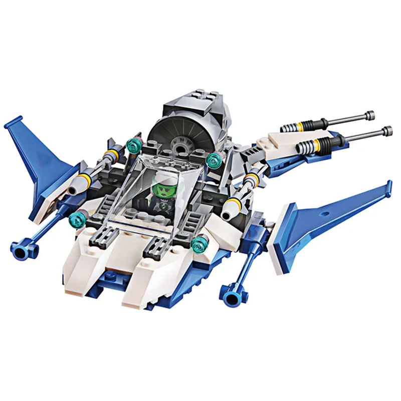 

Earth Border Blue Sea Way ray fish Seabed Detector bathyscaphe Building Blocks Sets Bricks Boys Friend Kids Toys For Children
