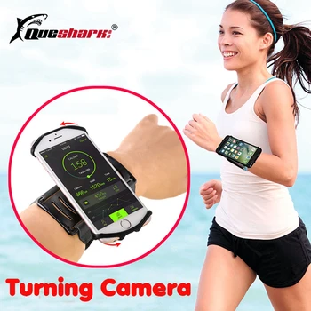 

180 Degree Rotatable Running Armband Bag Phone Arm Band Bag Wristlet Phone Case for Jogging Cycling Gym Wrist Band Bag