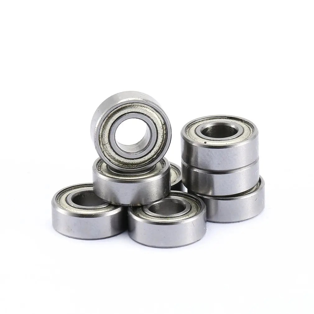 

8PCS 11*5*4mm/15*10*4mm Metal Rolling Bearing Oil Bearing forA959 A979 WLtoys 1/10 RC Car Buggy Truck Hop-up Parts