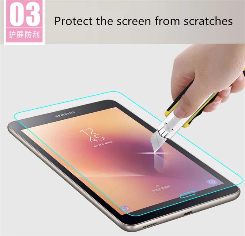 0 3 мм 9H закаленное стекло для экрана Samsung Galaxy Tab E 8 T377 T375 T375P T377V Защитная пленка SM
