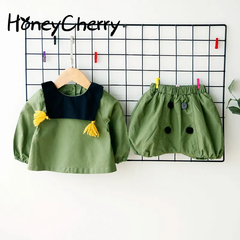 In The Fall Of 2017 The New National Wind The Girl Side Collar Tassels Doll Haren