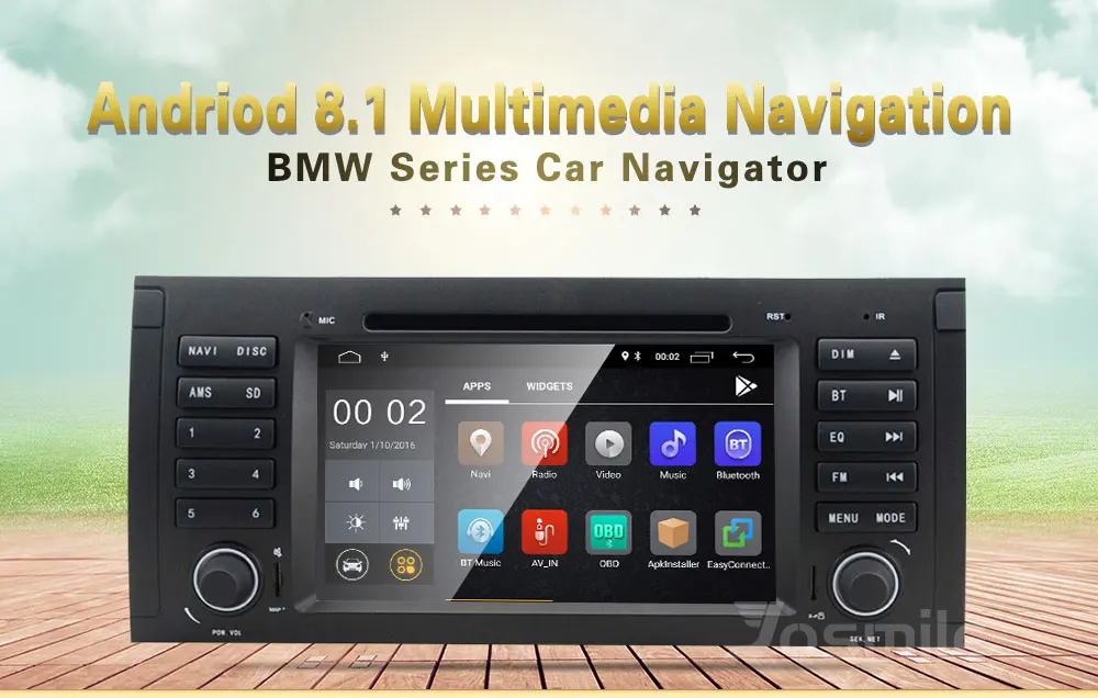 Top 1 Din Android 8.1 Car DVD GPS Player For BMW E39 BMW X5 E53 M5 Multimeida Radio Navigation Audio IPS Touch Screen Head Unit Wifi 0 Top 1 Din Android 8.1 Car DVD GPS Player For BMW E39 BMW X5 E53 M5 Multimeida Radio Navigation Audio IPS Touch Screen Head Unit Wifi 0