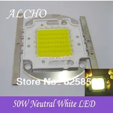 5 pcs 50 w de Alta Potência LEVOU chip de Branco Neutro 4000-4500 k 100-110Lm/W 32-34 v DC 1.5A