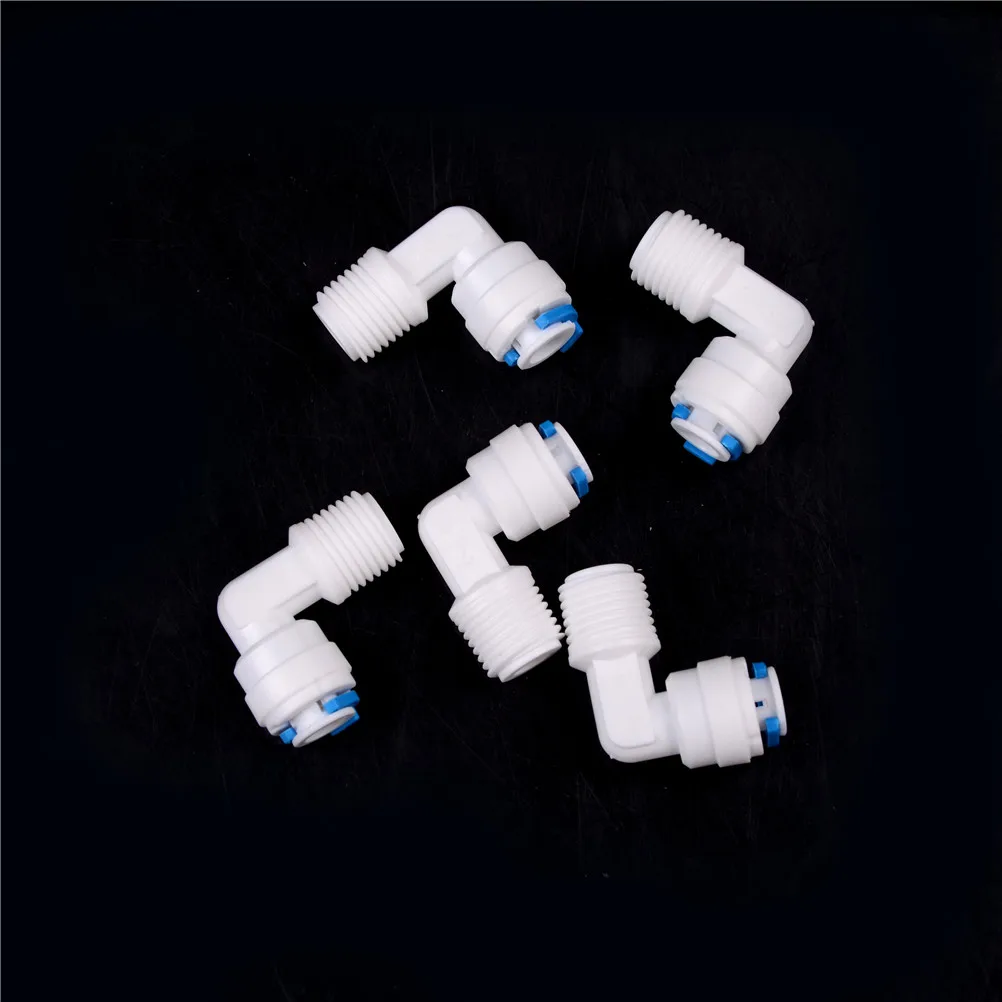 5 шт. 1/4 "X1/4" Tube разъемным Союз Локоть Quick Connect фильтр для воды оптовая продажа