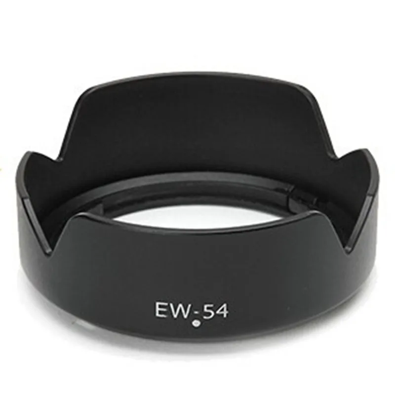 

EW-54 EW54 Lens Hood For Canon EOS M EF-M 18-55mm F/3.5-5.6 IS STM 52mm flower camera Lens hood free shipping