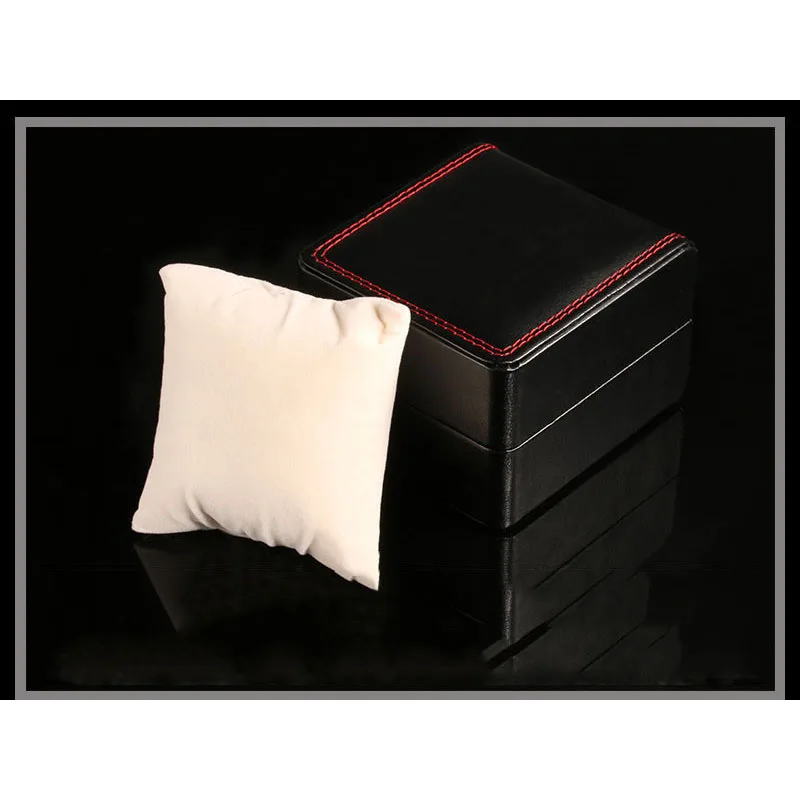 Роскошные наручные часы Коробка Дисплей Чехол подарок для ювелирных изделий браслет из искусственной кожи держатель браслет коробка для часов
