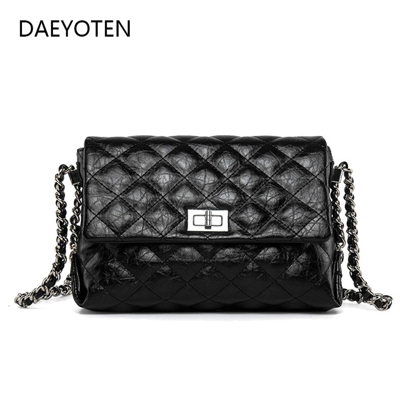 

DAEYOTEN Fashion New Women Bag High Quality Chain Female Shoulder Messenger Bag Luxury Leather Ladies Hand Bags Handbag ZM0061