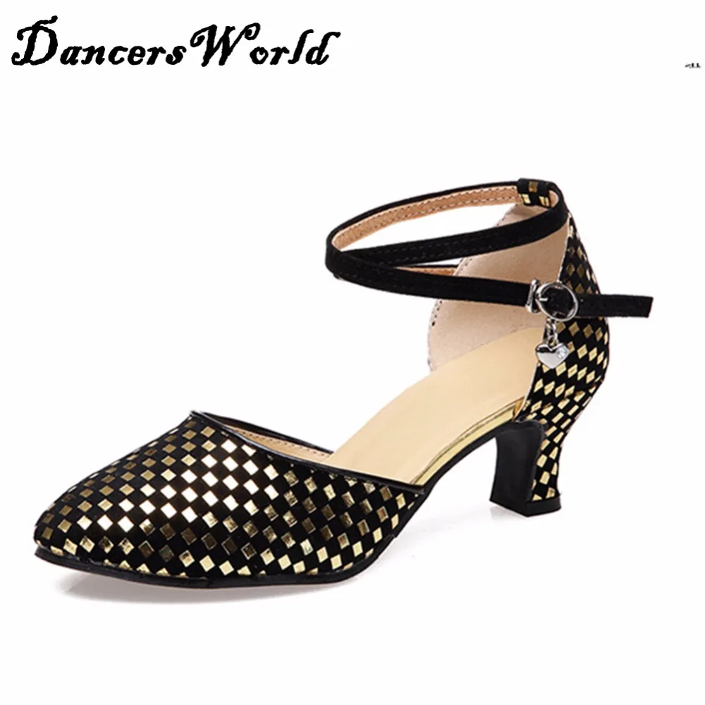Buy Sexy Ladies Latin Dancing Shoes 5 cm Heel Satin