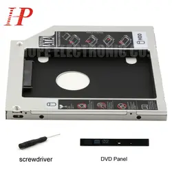 Для Dell N4050 N4030 M4010 N5010 M5110 N5110 SATA 3,0 2nd HDD Caddy SSD адаптер DVD-ROM Optibay 12,7 мм Толщина