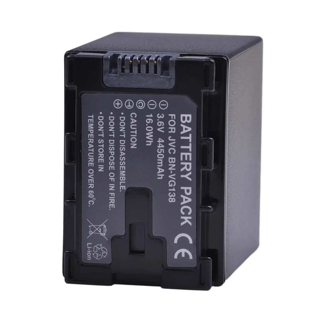 Bateria da Câmera para Jvc Everio Gz-e10 Gz-e100 Gz-e200 Gz-e300 Gz-e505b Gz-e515b Gz-ex250 Gz-ex310 Gz-ex355 1 pc bn Bn-vg138 Vg138 - Image 3