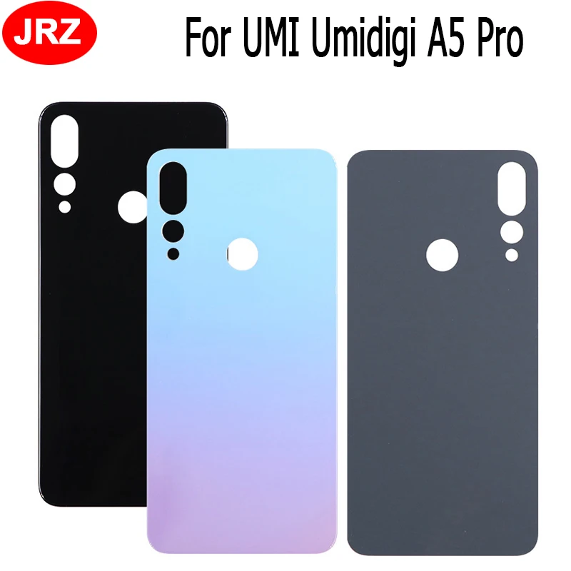 JRZ крышка батареи для UMI umidigi A5 Pro стеклянный корпус батареи защитная задняя крышка Замена аксессуары для UMI umidigi A5 Pro