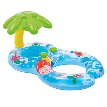 

Parent-child Interactive Swimming Ring Seat Circle Baby Swimming Ring Inflatable Floats Bathtub Pool Toy Rings Toy Dropshiping