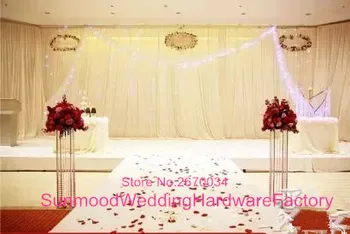 

factory elegant wedding decoration sliver tall centerpieces, flower stand