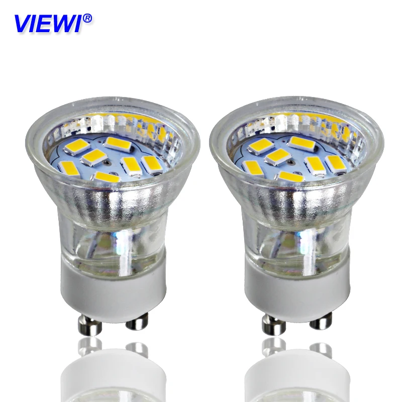 Viewi Unidades 1 unidad bombillas led foco GU 10 Dc 12 voltios mini foco luces 12 V copa de vidrio ahorro de energía lámpara 5730 blanco cálido Viewi Unidades 1 unidad bombillas led foco GU 10 Dc 12 voltios mini foco luces 12 V copa de vidrio ahorro de energía lámpara 5730 blanco cálido