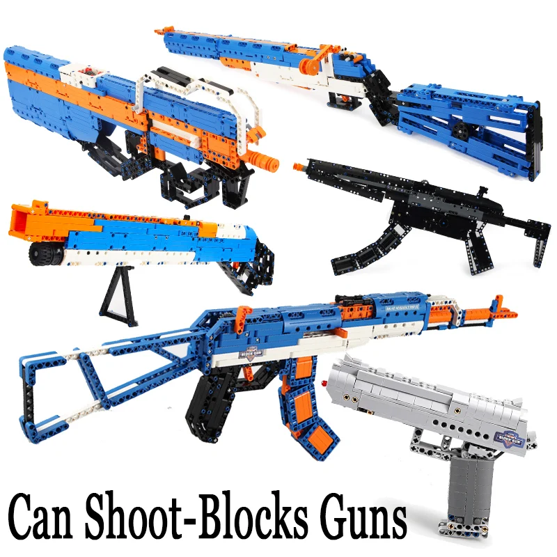 

AWP Revolver Pistol GUN SWAT Technic Military Army Model Building Blocks Brick Weapon Airsoft Air Guns Legoingly Boys Toys WW2