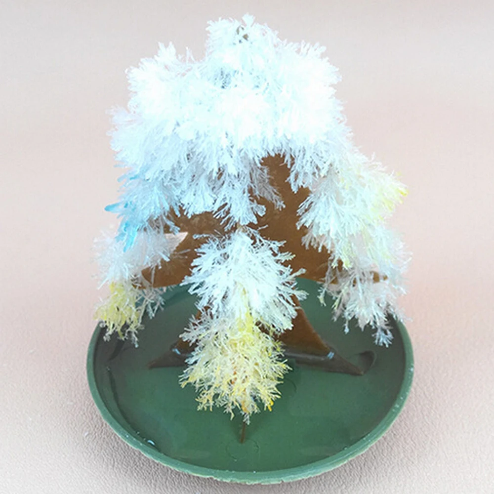 

2019 65mm H DIY Multicolor Magic Growing Paper Tree Magical Grow Christmas Trees Arbre Magique Kids Science Toys For Children
