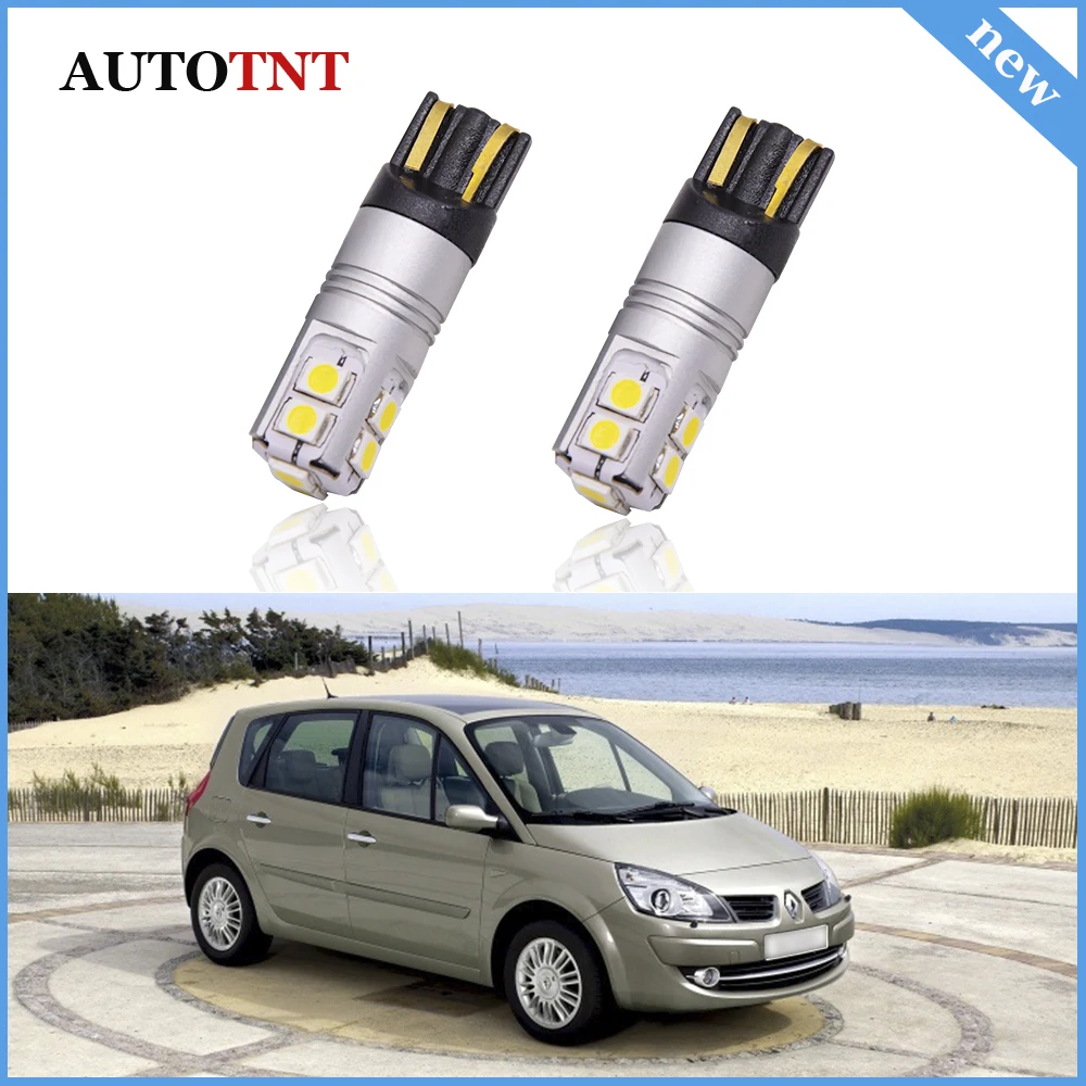 T10 W5W 192 LED CANBUS безошибочный автомобильный габаритный фонарь для Renault Scenic RX4 Symbol Trafic