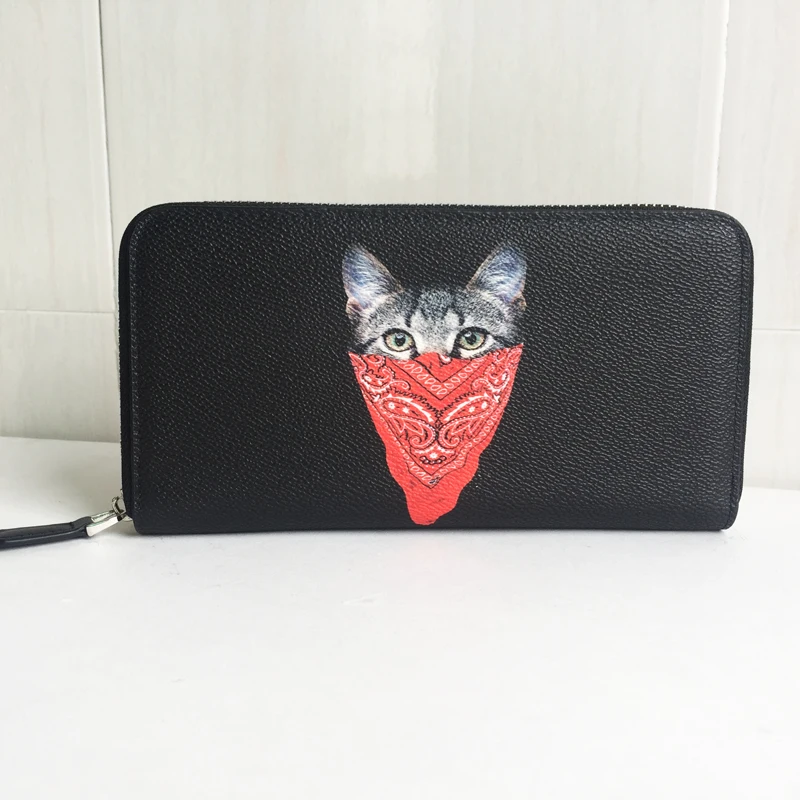 Personality Creative Clutch Dog Head Long Wallet Men's Trendy Long Zip Coin Purse Multi-use Fashion Trendy Youth Trend Wallet Personality Creative Clutch Dog Head Long Wallet Men's Trendy Long Zip Coin Purse Multi-use Fashion Trendy Youth Trend Wallet