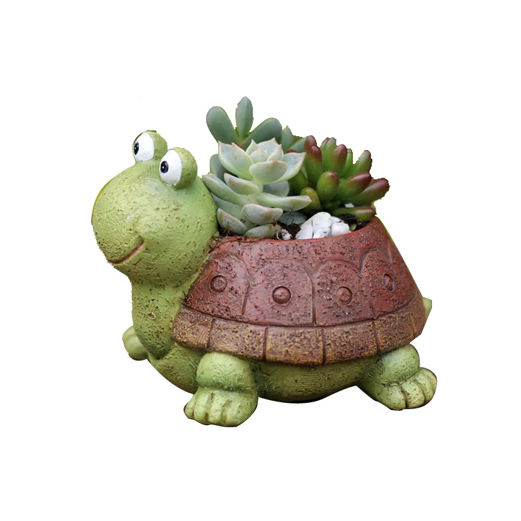Mold for Concrete Turtle Tortoise Mould Decorative Flower Garden Protection #F01 