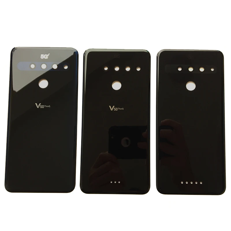 

BINYEAE New Glass Battery Cover Rear Housing For LG V50 5G Back Case Housing+Logo