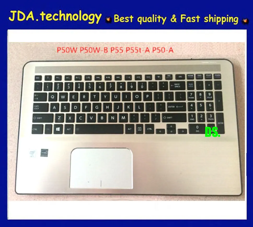 Wellendorff 96% /оригинальная Подставка для рук для toshiba P50W P50W-B P55 P55t-A P50-A US клавиатура верхняя крышка C крышка Touchpad