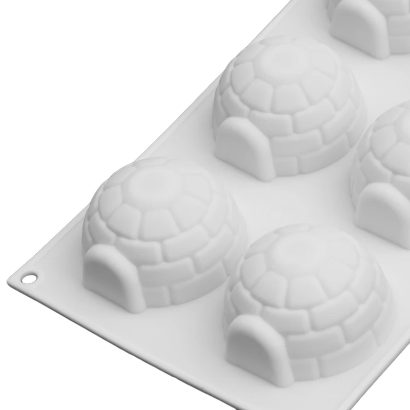 Силиконовые формы 6 полости igloo моноподимы формы для украшения торта инструменты для выпечки тортов Десерт Мороженое мусс