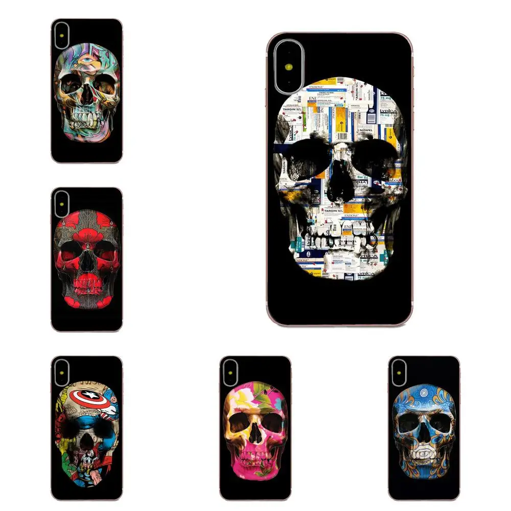 Новый высококачественный чехол для телефона Xiaomi Redmi Note 2 3 3S 4 4A 4X 5 5A 6 6A Pro Plus Cool Skull